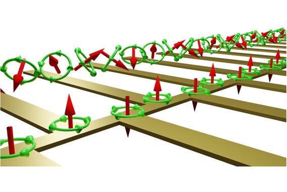 Chiral microwave metasurface for controlling spins in diamond